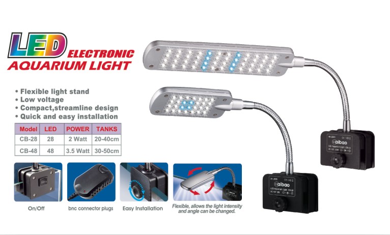 ˮLEDе28/48 LED Aquarium Clip Light-Ӧˮƾ